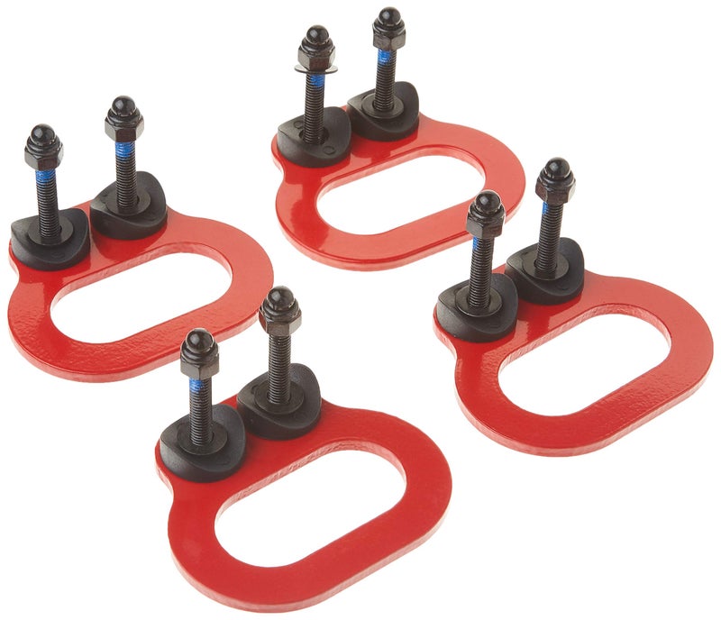 Wenzelite Inspired by Drive Bus Transit Tie Downs for Trotter Mobility Rehab Stroller, Red - Image 3